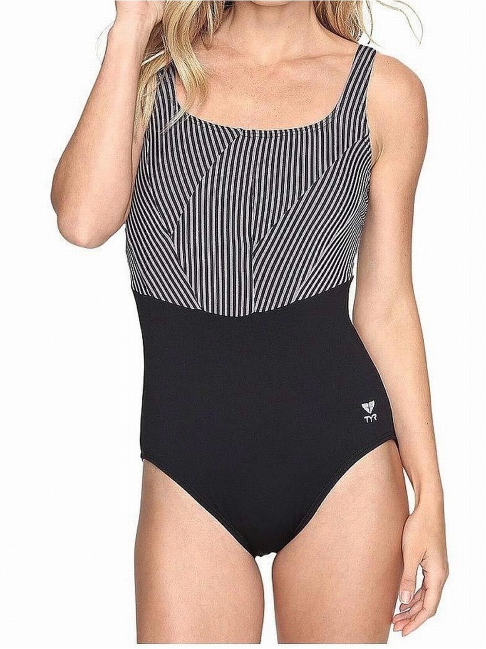 TYR MONROE STRIPE ONE PIECE SWIMSUIT